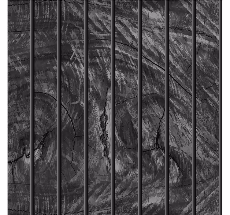 Papier peint noir effet planches de bois - TenStickers