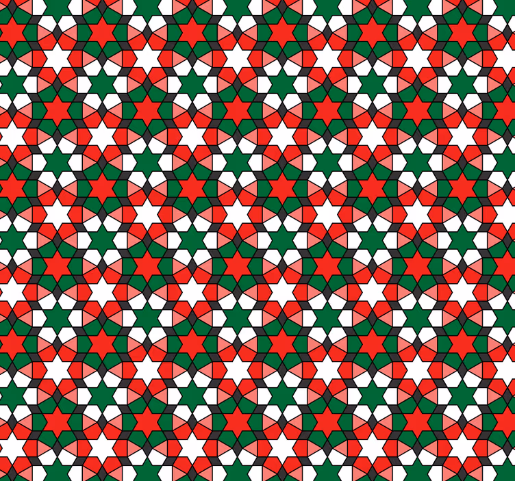 Papier peint formes géometriques motifs géométriques - TenStickers