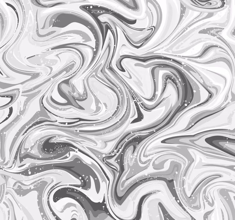 Papier peint marbre tourbillons gris - TenStickers