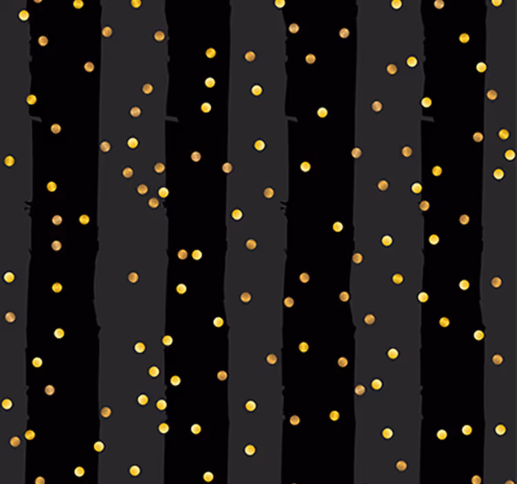 Papier peint motif Or noir - TenStickers