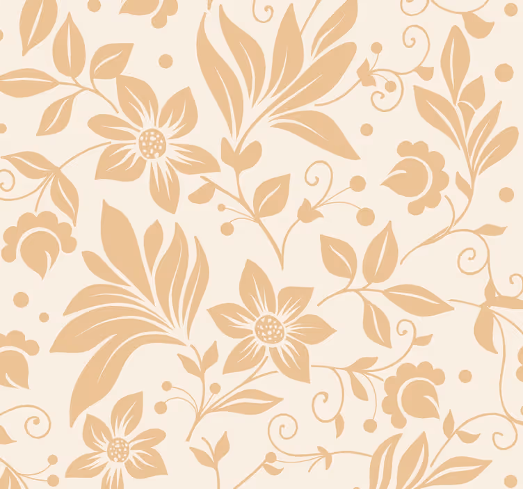 Papier peint fleuri Rêver comme 70 - TenStickers