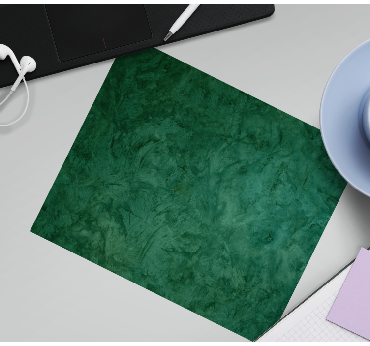 Mouse pad motif texture verte tourbillonnante - TenStickers