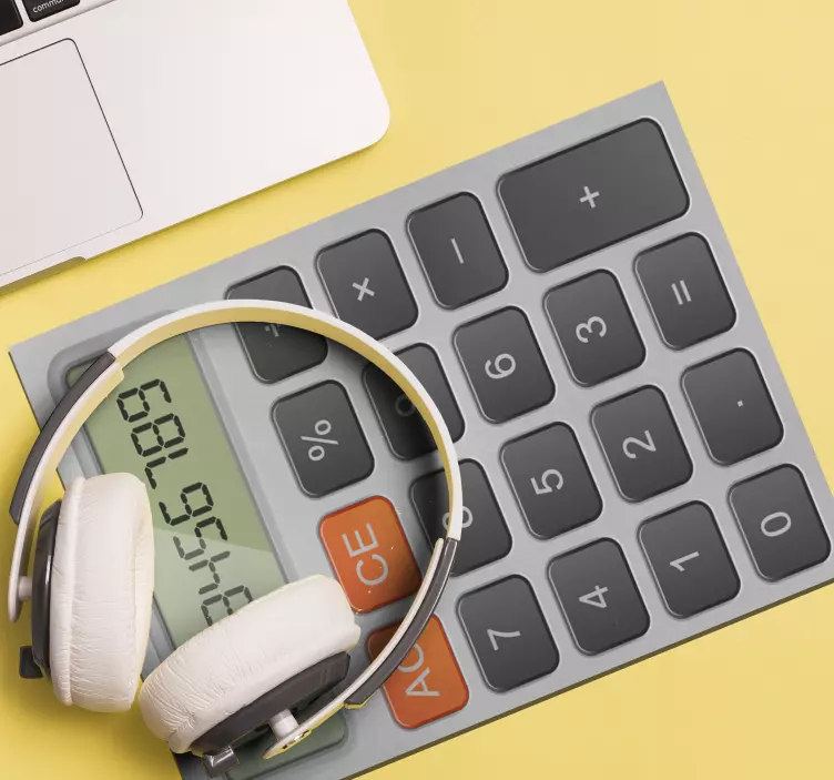 Tapis de souris original Calculatrice - TenStickers