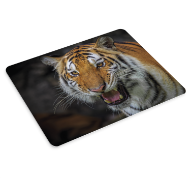 Mouse pad gamer image de tigre fier - TenStickers