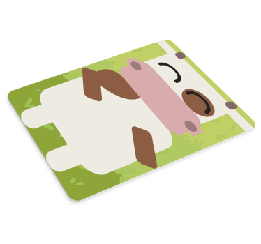 Mouse pad gamer personnage animal mignon - TenStickers
