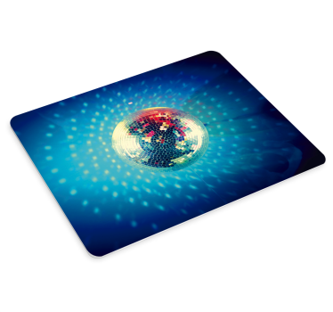 Mouse pad gamer Éclat de boule à facettes - TenStickers