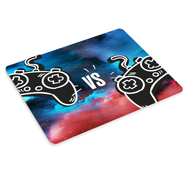 Mouse pad gamer contre manettes de jeu - TenStickers