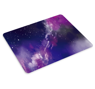 Mouse pad gamer motifs de nébuleuses cosmiques - TenStickers