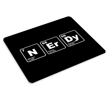 Mouse pad gamer symboles des éléments chimiques - TenStickers