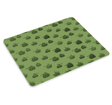 Mouse pad gamer modèle de véhicule militaire - TenStickers