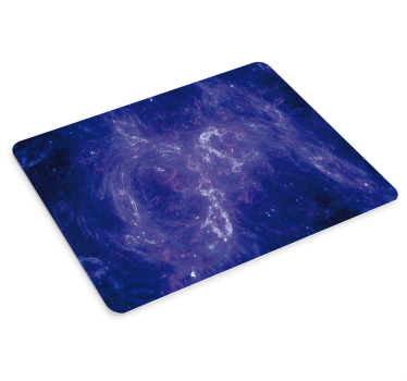 Mouse pad carte du monde motif tourbillon galactique - TenStickers