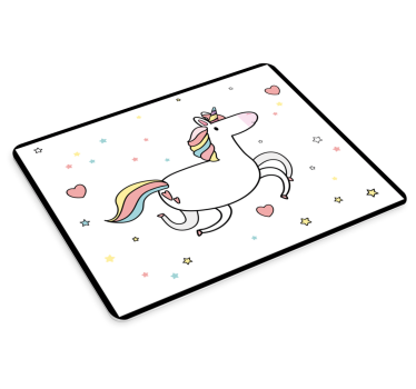 Mouse pad animé jeu de licorne fantaisiste - TenStickers