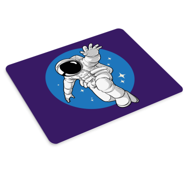 Mouse pad gamer astronaute dans l'espace - TenStickers