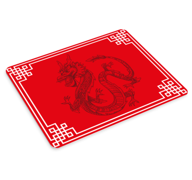 Mouse pad gamer représentation artistique de dragon - TenStickers