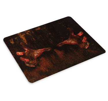 Mouse pad gamer art de mains sales - TenStickers