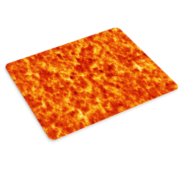 Mouse pad gamer texture de lave enflammée - TenStickers