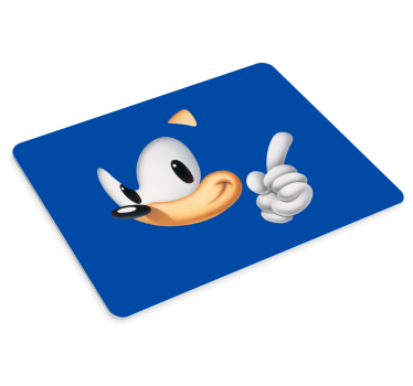 Mouse pad gamer figurine animée joyeuse - TenStickers