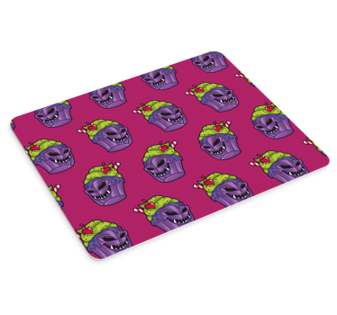 Mouse pad gamer cupcakes monstres amusants - TenStickers
