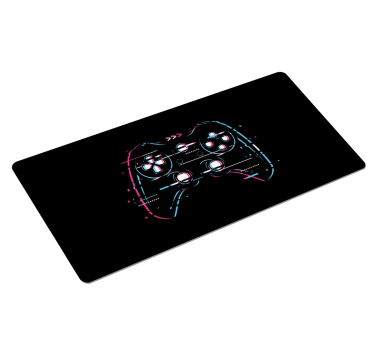 Mouse pad gamer manette de jeu colorée - TenStickers