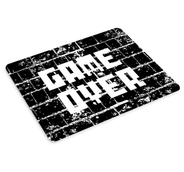 Mouse pad gamer game over en pixelisé - TenStickers