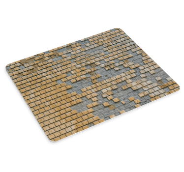 Mouse pad carte du monde motif urbain - TenStickers
