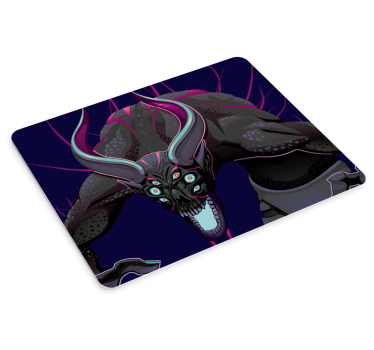 Mouse pad gamer illustration de créature mythique - TenStickers