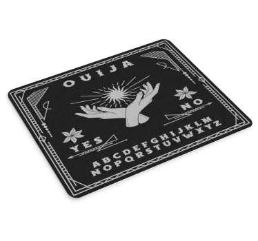 Mouse pad gamer mains de planche ouija - TenStickers