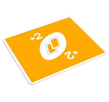 Mouse pad gamer +2 symboles de jeu - TenStickers