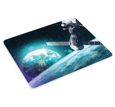 Mouse pad gamer scène d'exploration spatiale - TenStickers