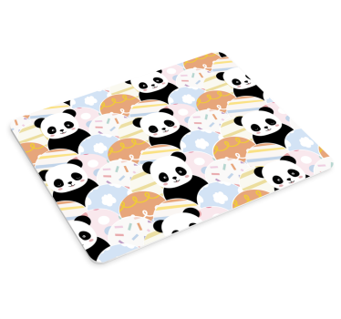 Mouse pad animé motif panda mignon - TenStickers