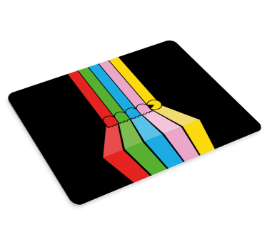 Mouse pad gamer design de crayons colorés - TenStickers