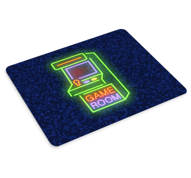 Mouse pad gamer arcade de jeu néon - TenStickers
