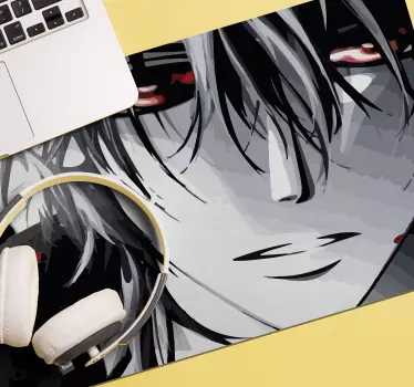 Mouse pad animé personnage anime intense - TenStickers