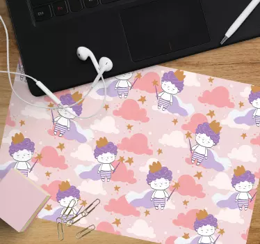 Mouse pad animé personnages royaux mignons - TenStickers