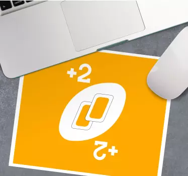 Mouse pad gamer +2 symboles de jeu - TenStickers