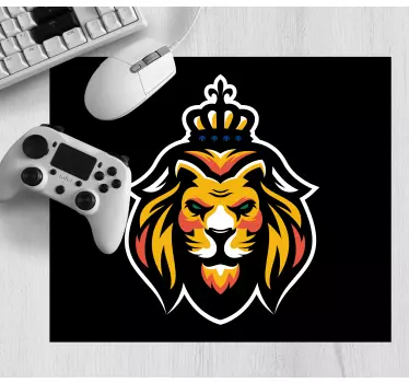 Mouse pad gamer Émblem du roi lion - TenStickers