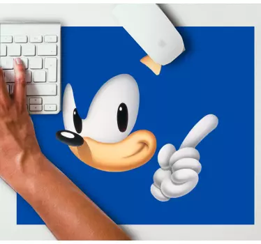 Mouse pad gamer figurine animée joyeuse - TenStickers
