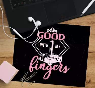Mouse pad gamer original et fun - TenStickers