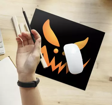 Mouse pad gamer tête de bête enragée - TenStickers