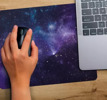Mouse pad gamer thème espace cosmique - TenStickers