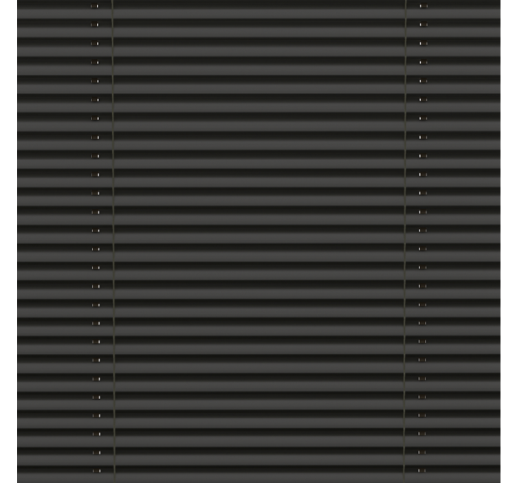 Toile fenêtre cuisine store noir avec trous - TenStickers