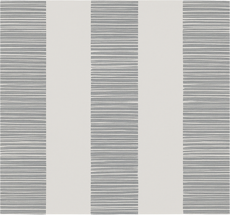 Toile fenêtre salle de bain ceramica righe grigio - TenStickers