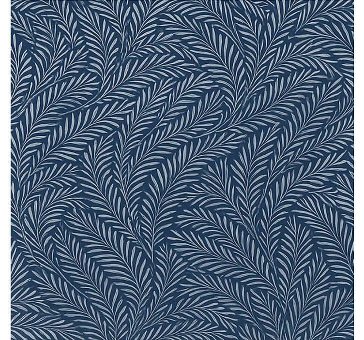 Toile fenêtre salle de bain feuilles de bouleau nordique - TenStickers