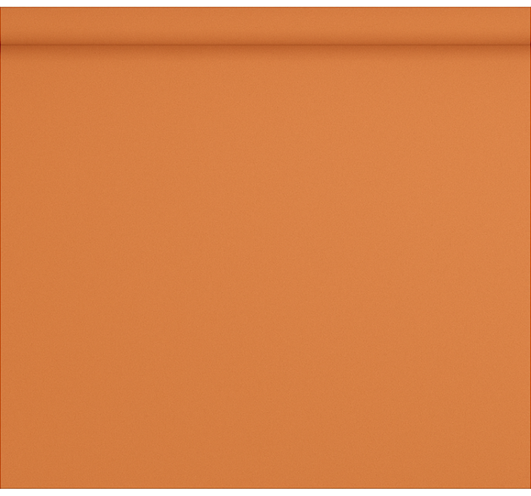 Toile fenêtre orange couleur unie et chaude - TenStickers