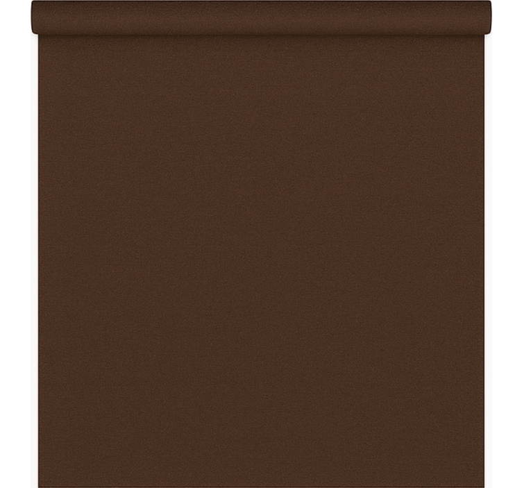 Toile fenêtre salon monochrome marron foncé - TenStickers