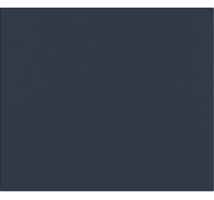 Toile fenêtre chambre enfant motif bleu marine - TenStickers