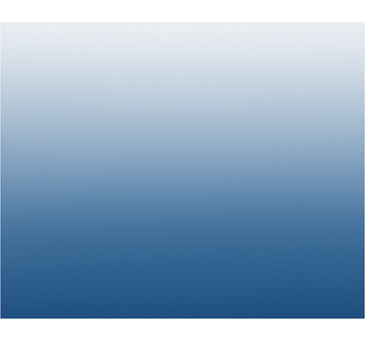 Toile fenêtre chambre adolescent blanc à bleu foncé - TenStickers