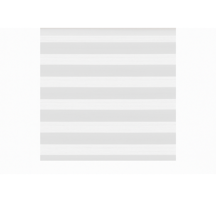 Toile fenêtre salle à manger rayures blanches transparentes - TenStickers