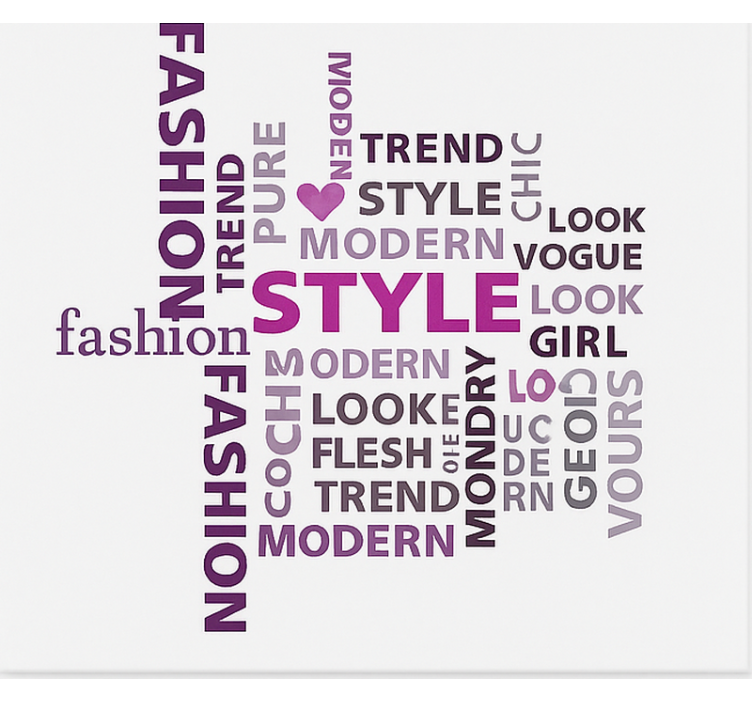 Toile fenêtre chambre adolescent texte de beauté - TenStickers