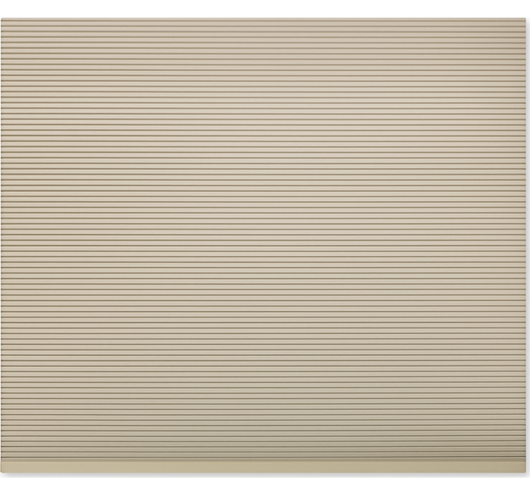 Toile fenêtre chambre adolescent teinte cellulaire beige - TenStickers